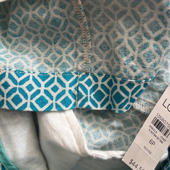 LOFT Geometric Pattern Shorts - Picture 6 of 7